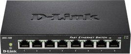 D-Link DES-108 Hálózati switch 8 port 100 MBit/s