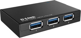 D-Link DUB-1340/E 4 port USB 3.2 hub Fekete