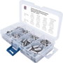 TRU COMPONENTS T1903C034 Érvéghüvely készlet Szigetelés nélkül 1020 rész bélyegkép