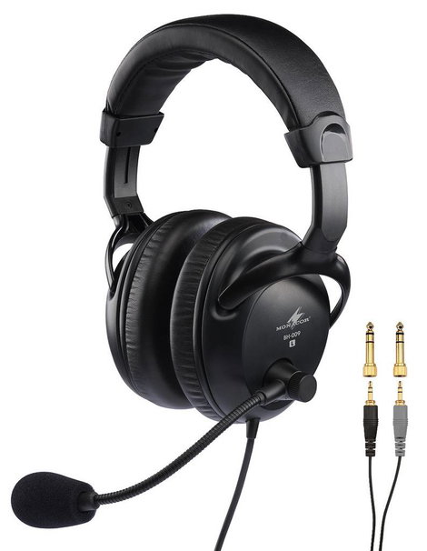 Monacor BH-009 Headset Ének mikrofon Szélvédővel 2. kép