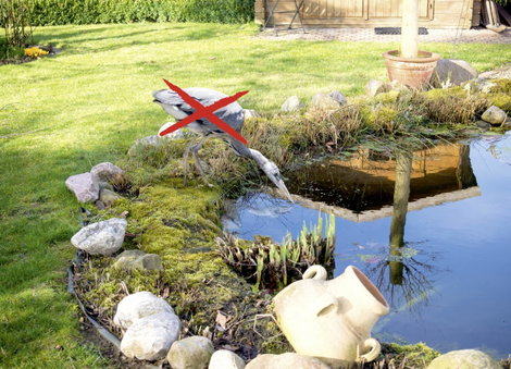 Madárriasztó, tó védő rács 20 db Gardigo Pond Protection Grid 6008420 4. kép