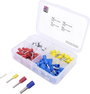 TRU COMPONENTS T1903C020 Érvéghüvely készlet 0.75 mm², 1 mm², 1.5 mm², 2.5 mm² Részlegesen szigetelt bélyegkép