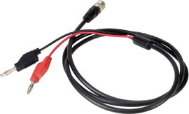 TRU COMPONENTS 16-0300 BNC mérővezeték 139.00 cm Fekete, Piros