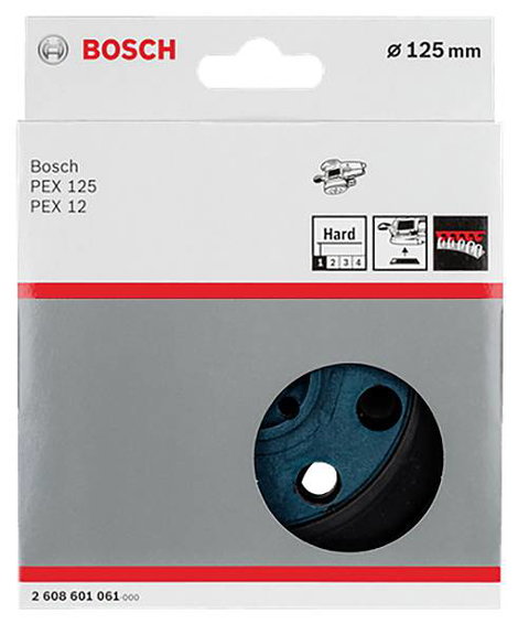 Bosch Accessories 2609256B61 Közepesen kemény csiszolópadló Ø 125 mm 2. kép