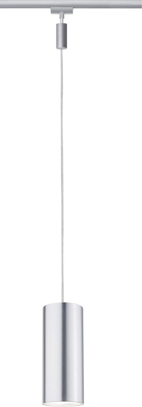 Nagyfeszültségű sínrendszer lámpa URail Fixen beépített LED-es 6 W LED Paulmann Barrel Króm (matt)