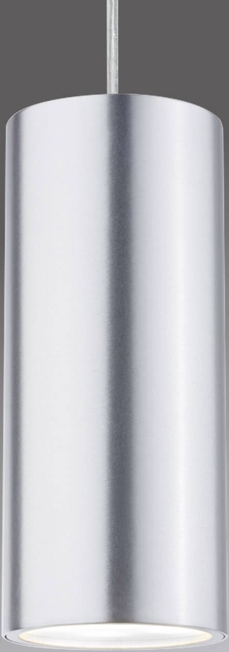 Nagyfeszültségű sínrendszer lámpa URail Fixen beépített LED-es 6 W LED Paulmann Barrel Króm (matt) 2. kép