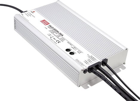 LED meghajtó, LED transzformátor Állandó feszültségű, Állandó áramú Mean Well HLG-600H-24A 600 W 25