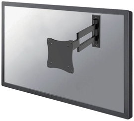 Monitor fali tartó 25,4 cm (10) - 68,6 cm (27) Dönthető + forgatható NewStar FPMA-W830BLACK