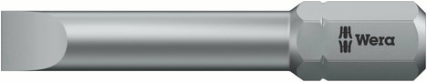 Wera 800/2 Z Egyenes hornyú bit 12 mm Szerszámacél Kemény edzett, Ötvözött D 8 1 db