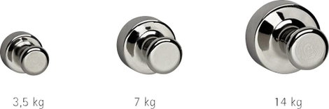 Maul (Ø x Ma) 12 mm x 16 mm Ezüst 5 db 6168696 5. kép