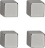 Maul (Sz x Ma x Mé) 10 x 10 x 10 mm Ezüst 4 db 6169296 bélyegkép