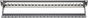 Digitus Professional DN-91411 24 port Hálózati patchpanel Szereletlen 1 ME bélyegkép