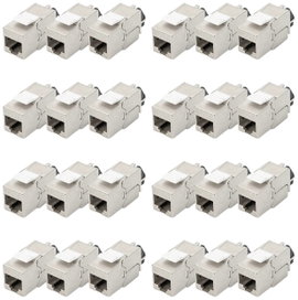 Digitus DN-93617-24 RJ45 beépíthető modul Keystone CAT 6A