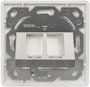 Digitus DN-93801-1 Keystone tartó 2-szeres Fehér 5. bélyegkép