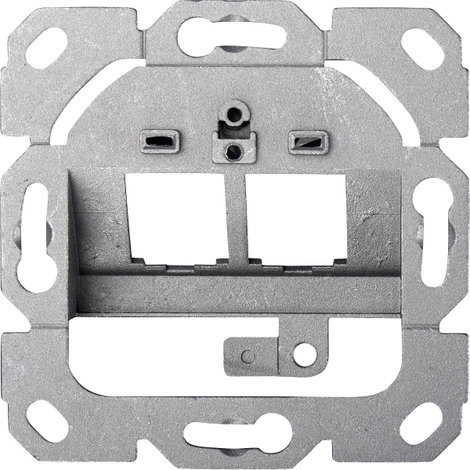 Digitus DN-93801-1 Keystone tartó 2-szeres Fehér 6. kép
