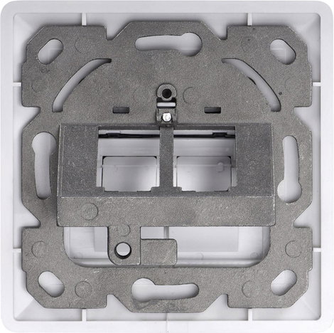 Digitus DN-93801-1 Keystone tartó 2-szeres Fehér 7. kép