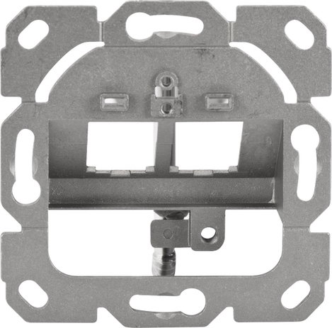 Digitus DN-93801-1 Keystone tartó 2-szeres Fehér 8. kép