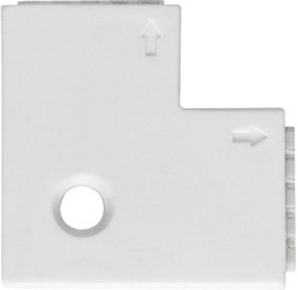 Paulmann 70616 90° sarok összekötő Műanyag (H x Sz x Ma) 2.5 x 2.5 x 0.45 cm 4 db
