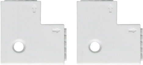 Paulmann 70616 90° sarok összekötő Műanyag (H x Sz x Ma) 2.5 x 2.5 x 0.45 cm 4 db 2. kép