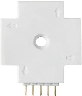 Paulmann 70617 PAULMANN X összekötő Műanyag (H x Sz x Ma) 3.2 x 2.8 x 0.6 cm 1 db
