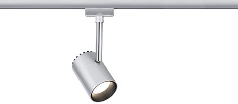 Nagyfeszültségű sínrendszer lámpa URail Fixen beépített LED-es 5 W LED Paulmann Shine Króm (matt) 2. kép