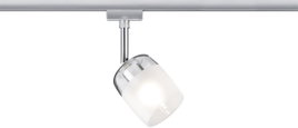 Nagyfeszültségű sínrendszer lámpa URail G9 10 W LED Paulmann Blossom Króm (matt), Selyem