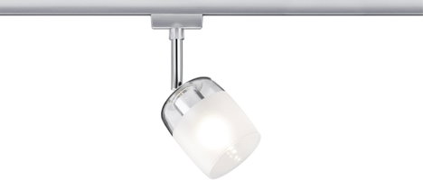 Nagyfeszültségű sínrendszer lámpa URail G9 10 W LED Paulmann Blossom Króm (matt), Selyem