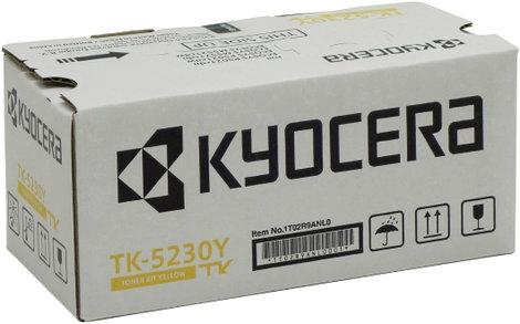 Kyocera Toner TK-5230Y 1T02R9ANL0 Eredeti Sárga 2200 oldalak