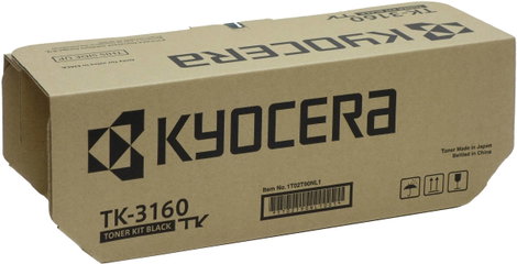 Kyocera Toner TK-3160 1T02T90NL0 Eredeti Fekete 12500 oldalak