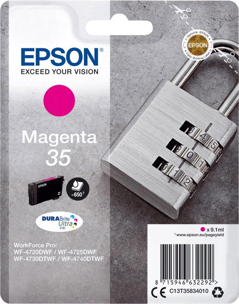 Epson Tinta T3583, 35 Eredeti Bíbor C13T35834010