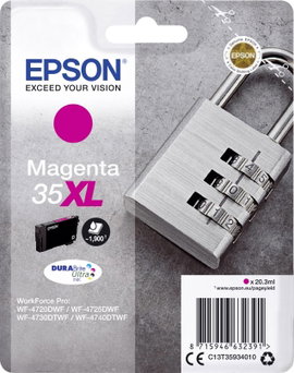 Epson Tinta T3593, 35XL Eredeti Bíbor C13T35934010