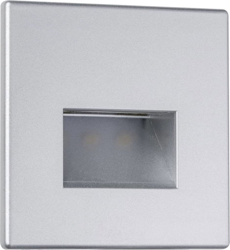 LED-es beépíthető fali lámpa 1,1 W, melegfehér, króm (matt), Paulmann Edge 99495 2. kép