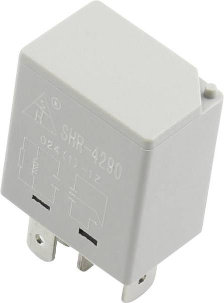 Autó relé, 24 VDC 30A, Tru Components SHR-4290