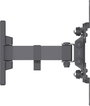 Manhattan 461399 TV fali tartó 33,0 cm (13) - 106,7 cm (42) Dönthető + forgatható 2. bélyegkép
