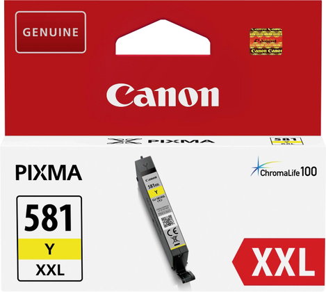 Canon Tinta CLI-581Y XXL Eredeti Sárga 1997C001