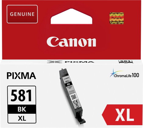 Canon Tinta CLI-581BK XL Eredeti Fénykép fekete 2052C001