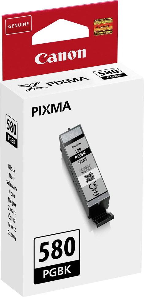 Canon Tinta PGI-580PGBK Eredeti Fekete 2078C001 2. kép