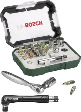 Bit készlet, 27 részes, Bosch Accessories Promoline 2607017392