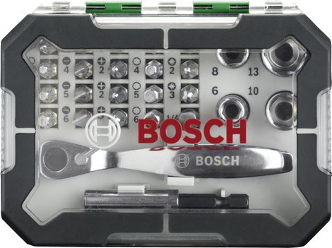 Bit készlet, 27 részes, Bosch Accessories Promoline 2607017392 3. kép