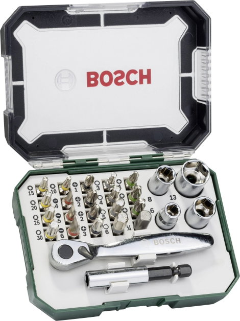 Bit készlet, 27 részes, Bosch Accessories Promoline 2607017392 4. kép