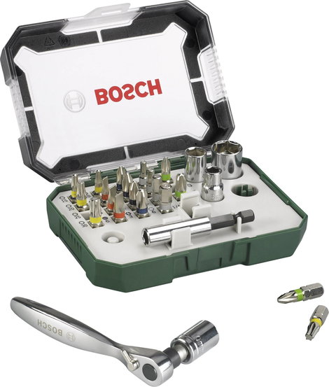 Bit készlet, 27 részes, Bosch Accessories Promoline 2607017392 5. kép