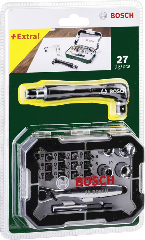 Bit készlet, 27 részes, Bosch Accessories Promoline 2607017392 6. kép