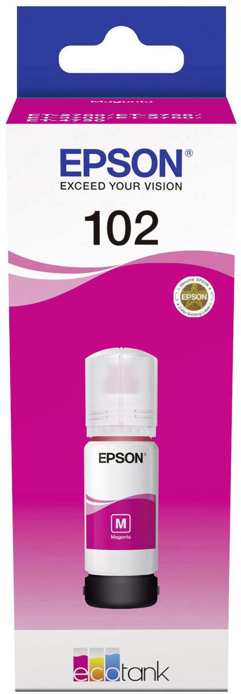 Epson C13T03R340 Utántöltő tinta Alkalmas a gyártó készülékeihez: Epson Bíbor 2. kép