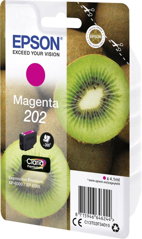 Epson Tinta T02F3, 202 Eredeti Bíbor C13T02F34010 2. kép
