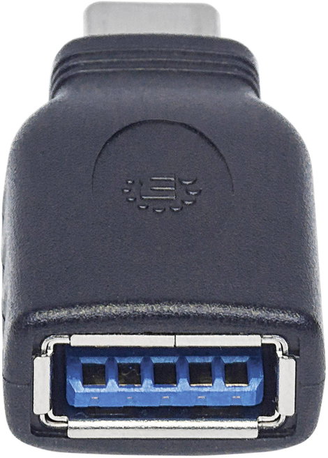 Manhattan USB 3.0 Átalakító [1x USB 3.1 dugó, C típus - 1x USB 3.1 alj, A típus] Adapter USB-C Steck 2. kép