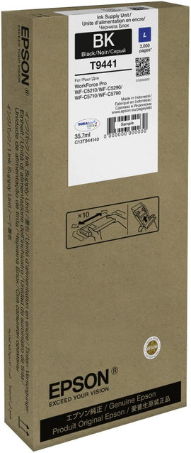 Epson Tinta T9441 L Eredeti Fekete C13T944140