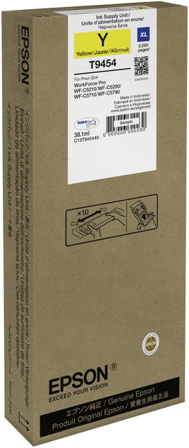 Epson Tinta T9454 XL Eredeti Sárga C13T945440