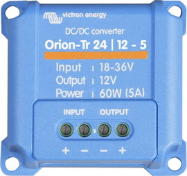 Feszültség átalakító inverter DC/DC bem: 18-35 V, kim: 12,5 V 7 A 60 W, Victron Energy Orion-Tr 24/1