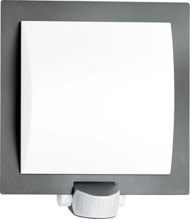 Steinel L 20 S 035693 Kültéri fali lámpa mozgásérzékelővel Energiatakarékos lámpa, LED E27 60 W Antr