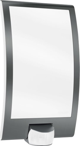 Steinel L 22 S 035709 Kültéri fali lámpa mozgásérzékelővel Energiatakarékos lámpa, LED E27 60 W Antr